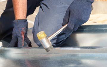 Polglass metal flat roofing repairs